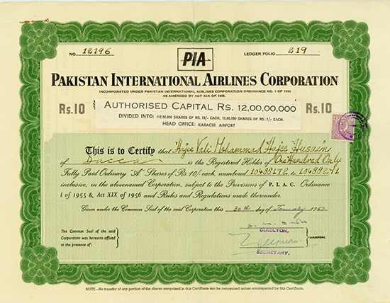 Pakistan International Airlines Corporation