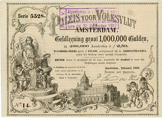 Paleis voor Volksvlijt te Amsterdam