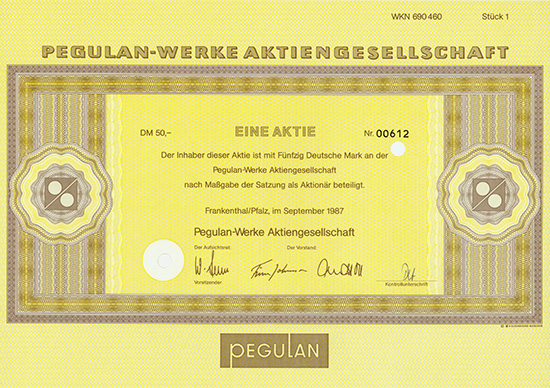 Pegulan-Werke AG