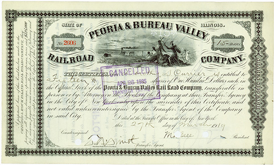 Peoria & Bureau Valley Railroad Company