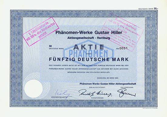 Phänomen-Werke Gustav Hiller AG