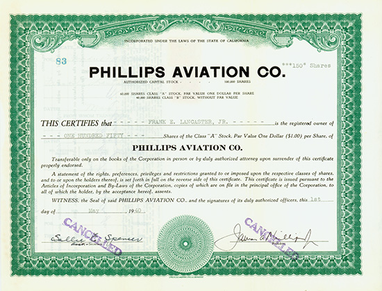 Phillips Aviation Co.