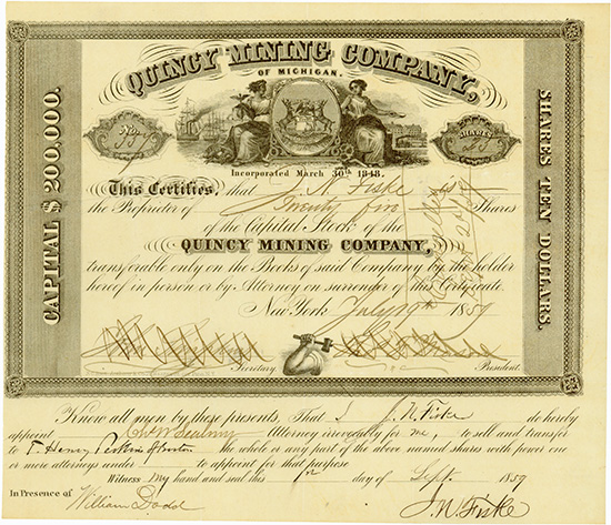 Quincy Mining Company of Michigan