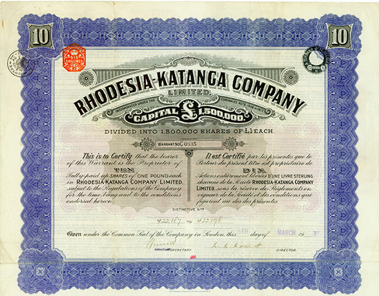 Rhodesia-Katanga Company Limited