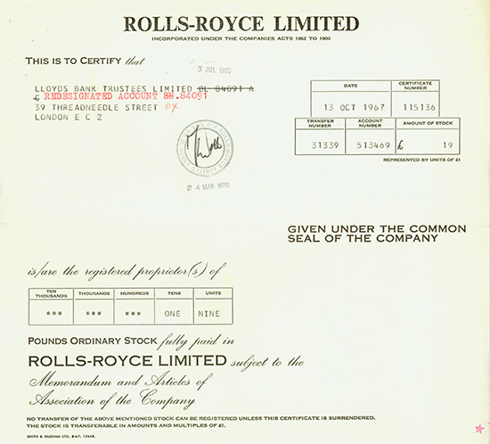 Rolls-Royce Limited