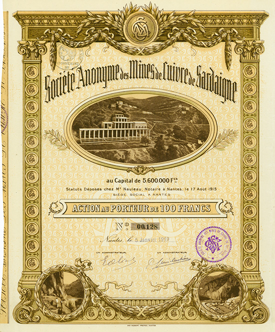 S.A. des Mines de Cuivre de Sardaigne