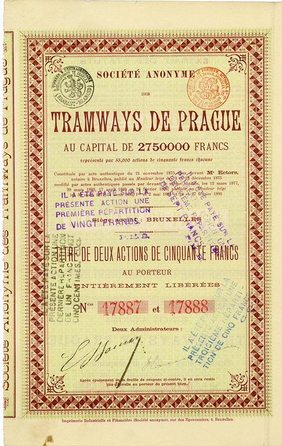 S.A. des Tramways de Prague