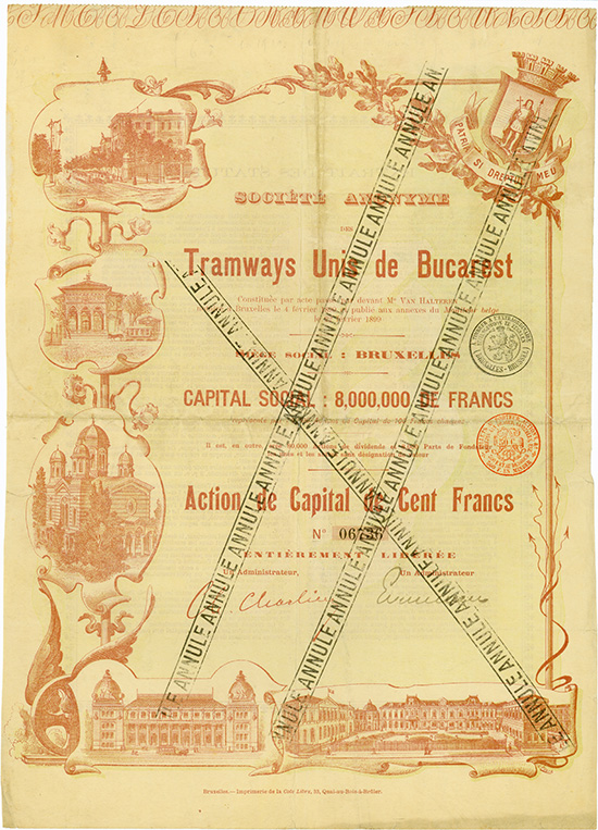 S.A. des Tramways Unis de Bucarest