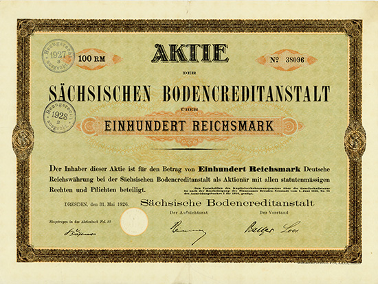 Sächsische Bodencreditanstalt