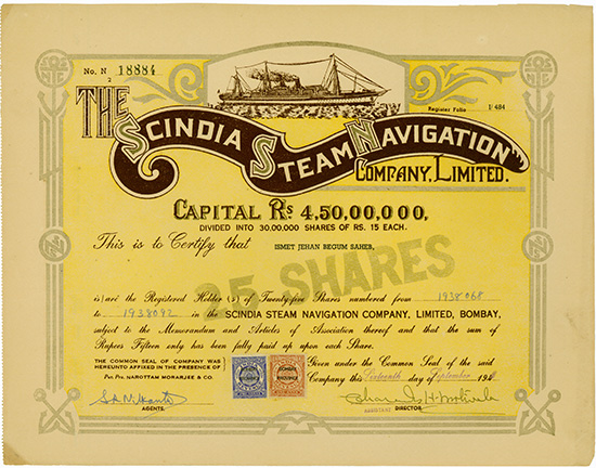 Scindia Steam Navigation Company, Limited