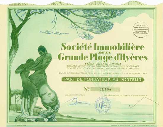 Societe Immobiliere de la Grande Plage d'Hyeres