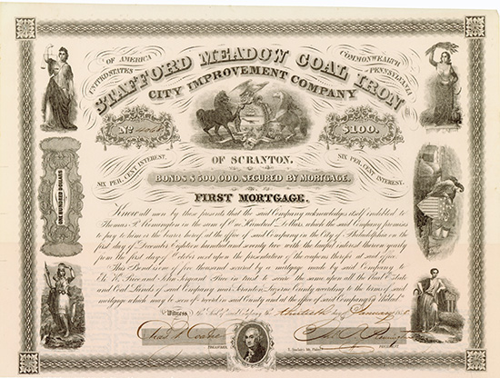 Stafford Meadow Coal Iron City Improvement Company of Scranton