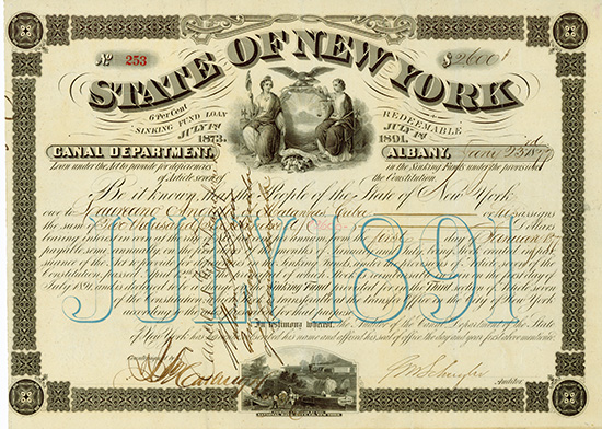 State of New York - Canal Department