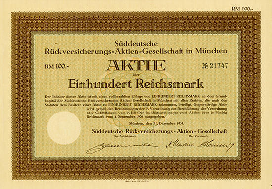 Süddeutsche Rückversicherungs-AG
