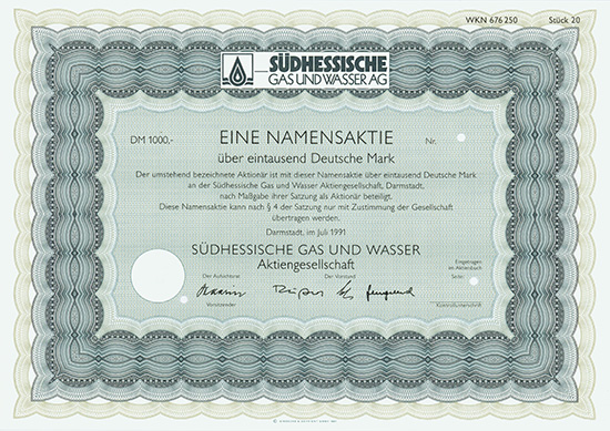 Südhessische Gas und Wasser AG