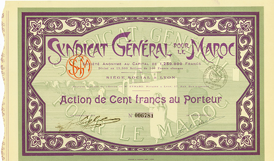 Syndicat Generale pour le Maroc