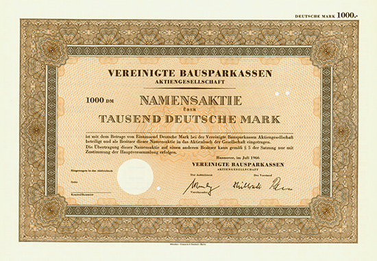 Vereinigte Bausparkassen AG