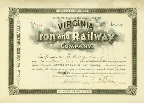 Virginia Iron and Railway Company
