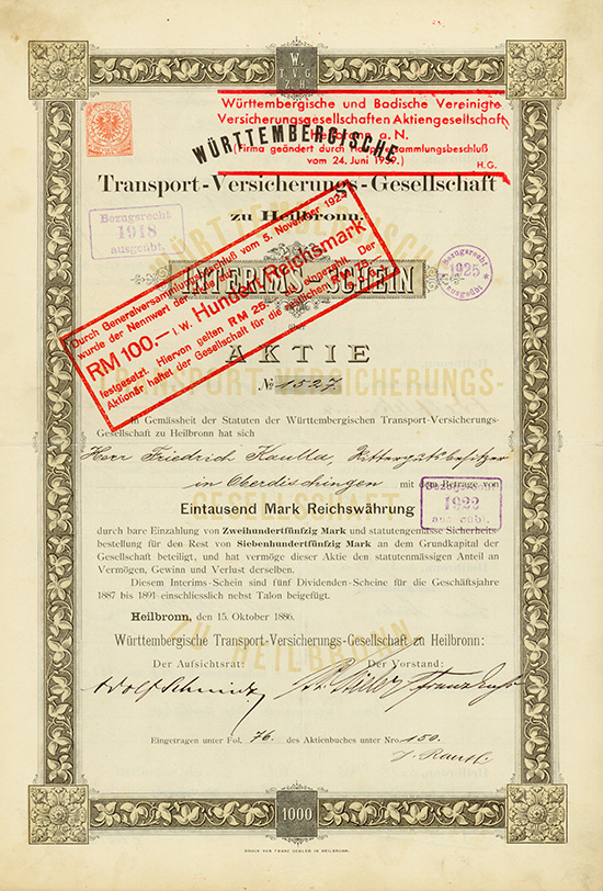 Württembergische Transport-Versicherungs-Gesellschaft