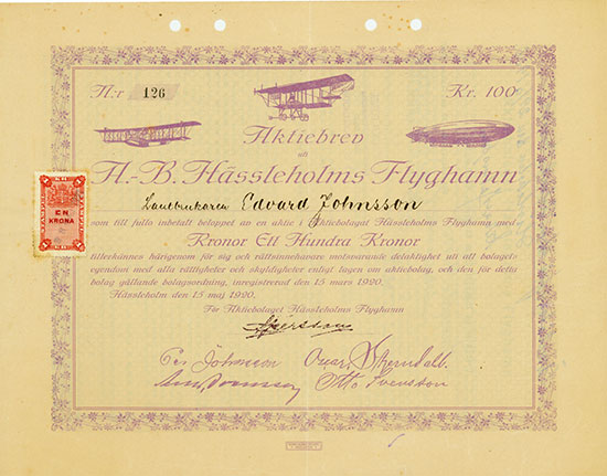 AB Hässleholms Flyghamn