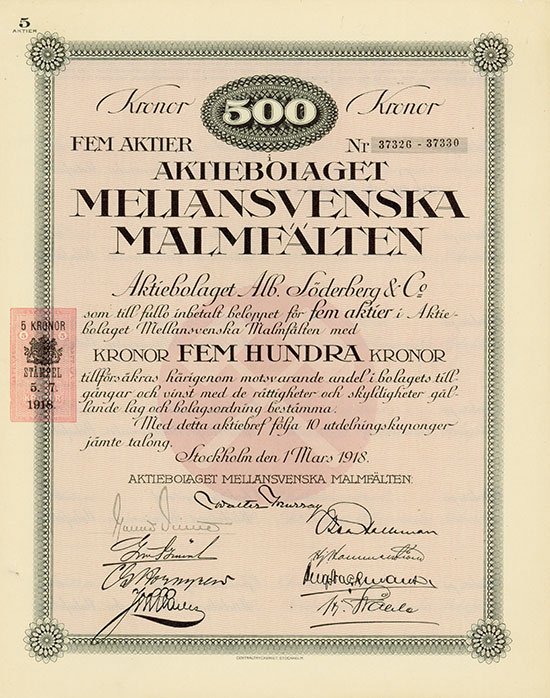 Aktiebolaget Mellansvenska Malmfälten