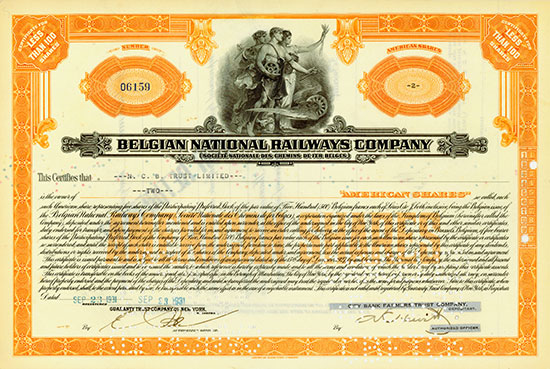 Belgian National Railways Company / Société Nationale des Chemins de Fer Belges