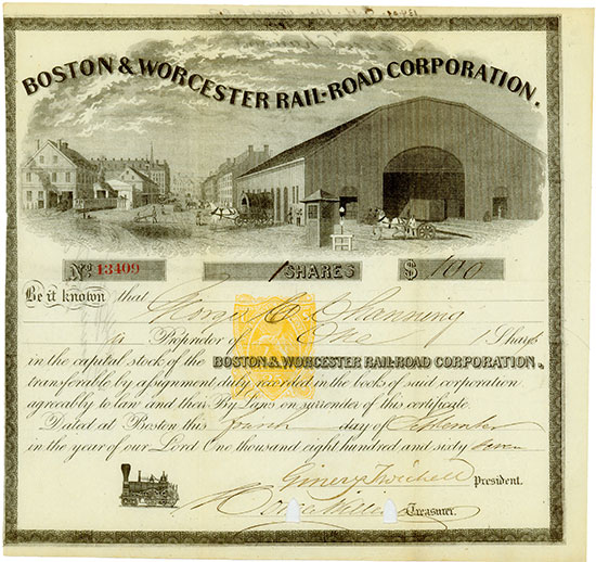 Boston & Worcester Rail-Road Corporation