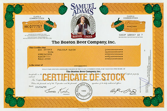 Boston Beer Company Inc.