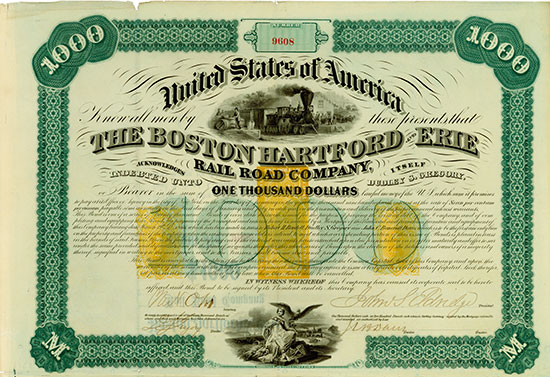Boston Hartford and Erie Rail Road Company