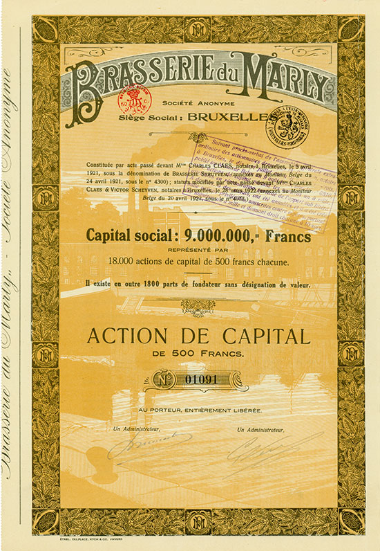 Brasserie du Marly Société Anonyme