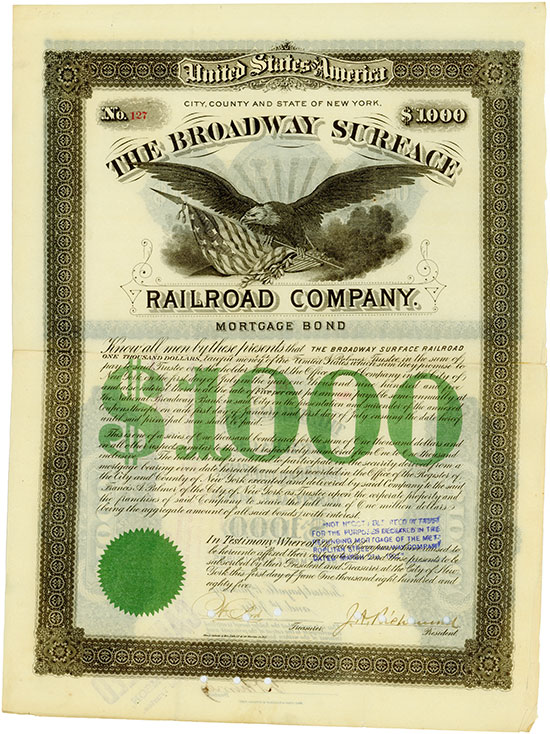Broadway Surface Railroad Company