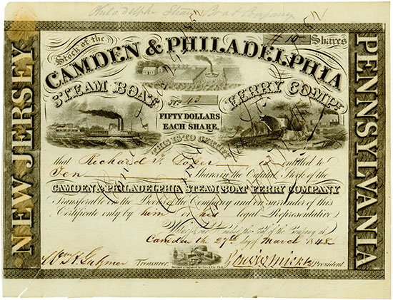 Camden & Philadelphia Steam Boat Ferry Company