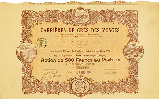 Carrières de Grès des Vosges