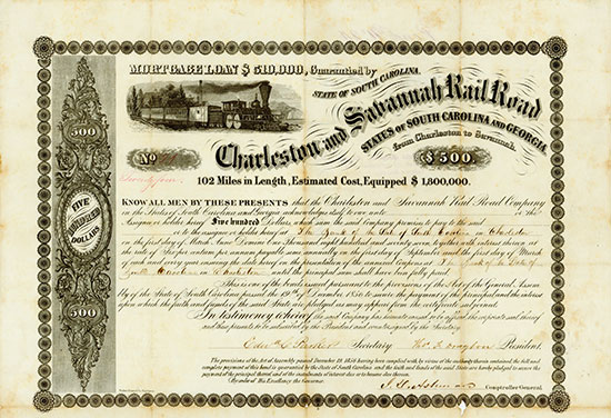 Charleston and Savannah Rail Road