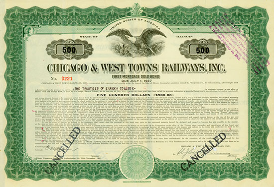 Chicago & West Towns Railways, Inc.