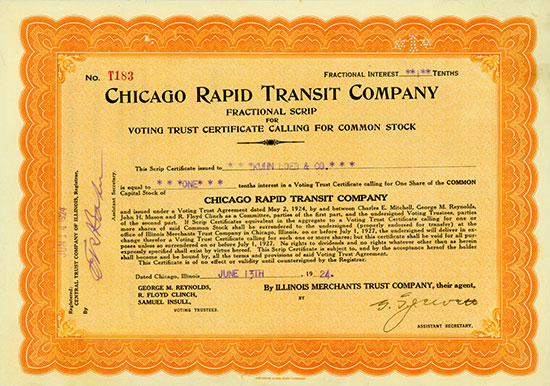 Chicago Rapid Transit Company