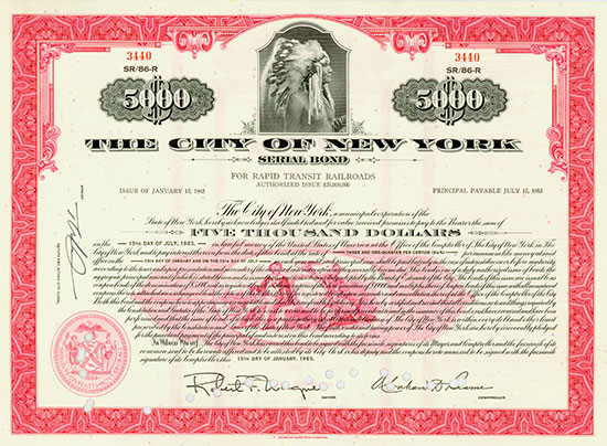 City of New York - Rapid Transit Railroads