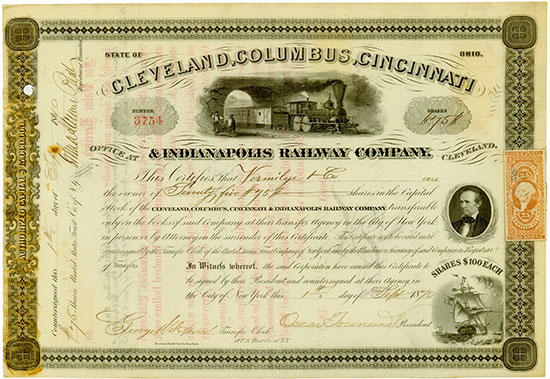 Cleveland, Columbus, Cincinnati & Indianapolis Railway Company