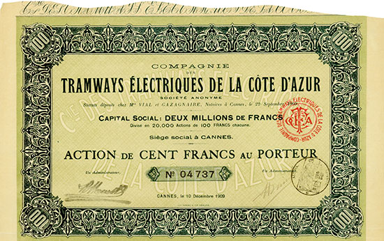 Compagnie des Tramways Électriques de la Côte d'Azur