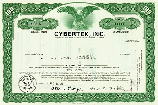 Cybertek, Inc.