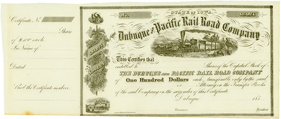 Dubuque and Pacific Rail Road Company