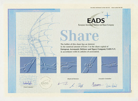 EADS European Aeronautic Defence and Space Co.