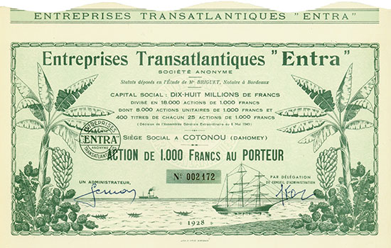 Entreprises Transatlantiques ''Entra''