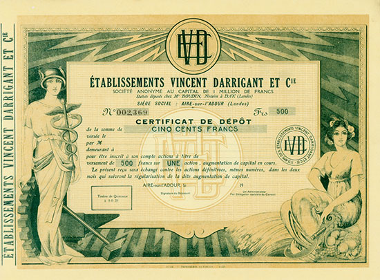 Établissements Vincent Darrigant et Cie