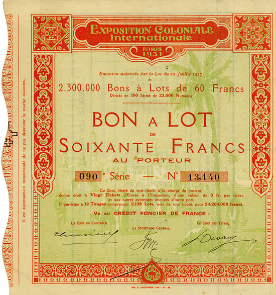 Exposition Coloniale Internationale Paris 1931