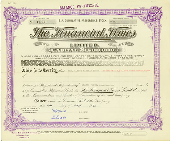 Financial Times Limited