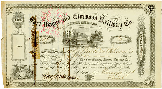 Fort Wayne and Elmwood Railway Co.