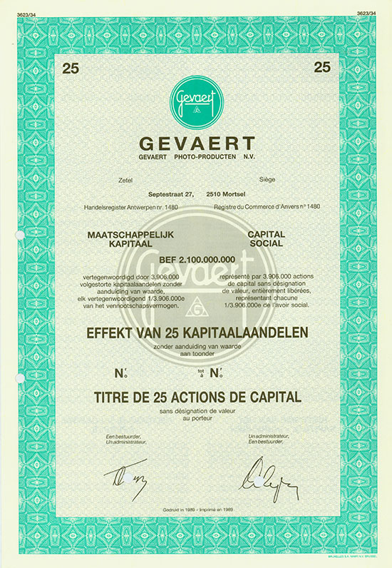 Gevaert Photo-Producten N.V. [2 Stück]