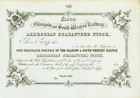 Glasgow and South Western Railway [11 Stück]
