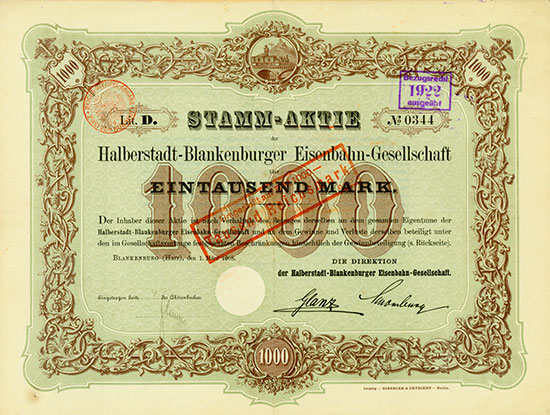 Halberstadt-Blankenburger Eisenbahn-Gesellschaft